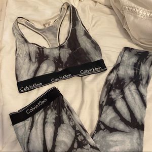 Calvin Klein Sleepwear + bralette ☯️